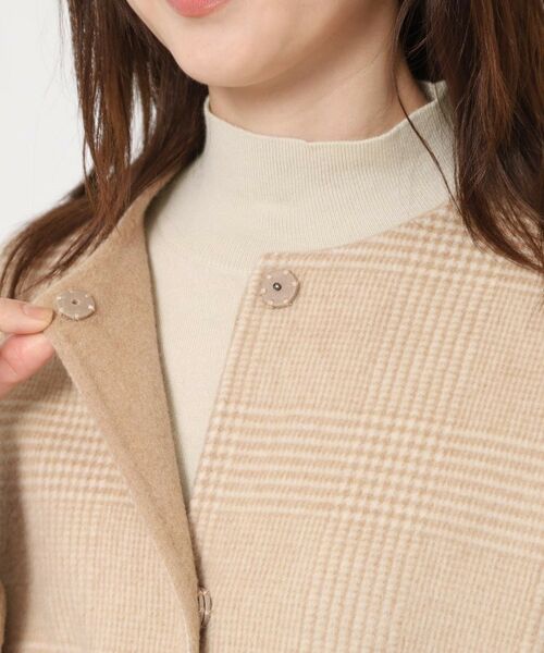 CORDIER / コルディア その他アウター | 【M~4Lサイズ/リバーシブル】ジーロンラムリバーコート | 詳細5