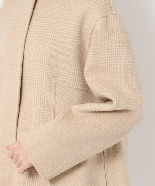 CORDIER / コルディア その他アウター | 【M~4Lサイズ/リバーシブル】ジーロンラムリバーコート | 詳細6