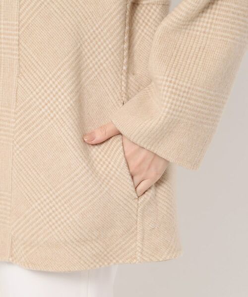 CORDIER / コルディア その他アウター | 【M~4Lサイズ/リバーシブル】ジーロンラムリバーコート | 詳細7