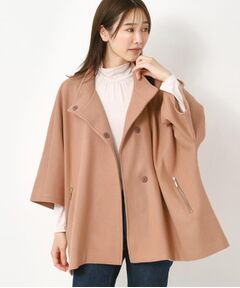 CORDIER / コルディア その他アウター | 【M～3Lサイズ】ソニアウールジャージポンチョ風ジャケット