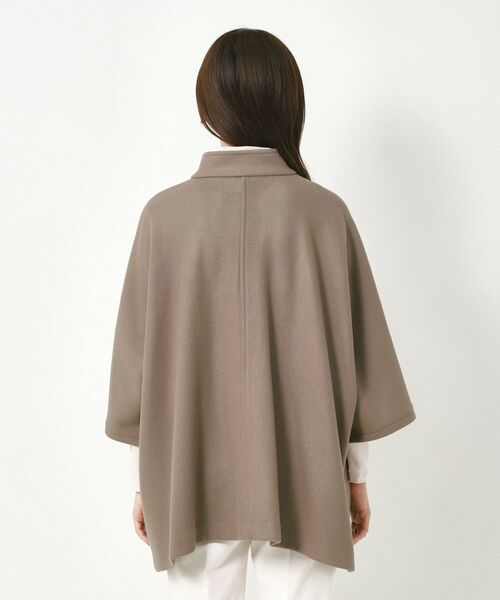 CORDIER / コルディア その他アウター | 【M～3Lサイズ】ソニアウールジャージポンチョ風ジャケット | 詳細3