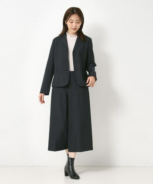 CORDIER / コルディア テーラードジャケット | 【セットアップ／ストレッチ】ツイード調テーラードジャケット | 詳細15
