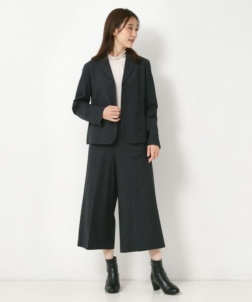 CORDIER / コルディア テーラードジャケット | 【セットアップ／ストレッチ】ツイード調テーラードジャケット | 詳細16
