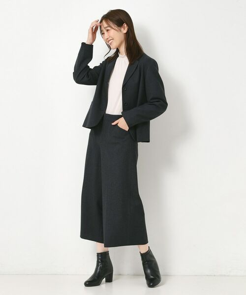 CORDIER / コルディア テーラードジャケット | 【セットアップ／ストレッチ】ツイード調テーラードジャケット | 詳細18