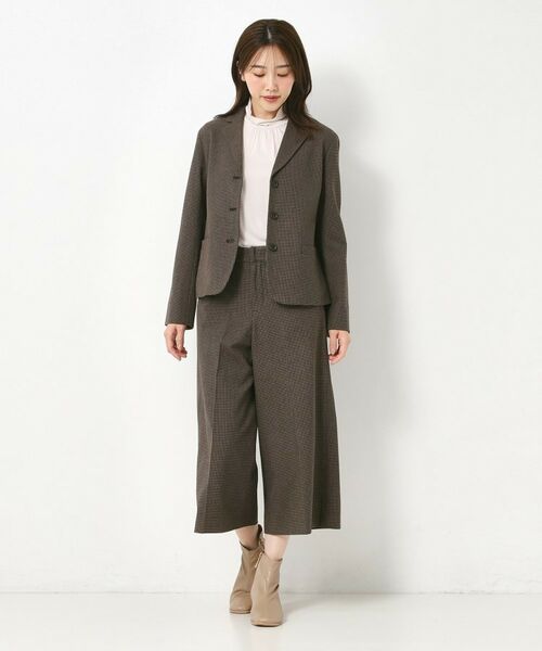 CORDIER / コルディア テーラードジャケット | 【セットアップ／ストレッチ】ツイード調テーラードジャケット | 詳細21