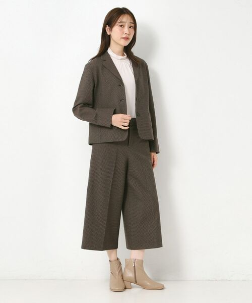 CORDIER / コルディア テーラードジャケット | 【セットアップ／ストレッチ】ツイード調テーラードジャケット | 詳細22