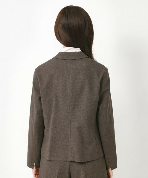 CORDIER / コルディア テーラードジャケット | 【セットアップ／ストレッチ】ツイード調テーラードジャケット | 詳細3