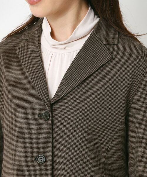 CORDIER / コルディア テーラードジャケット | 【セットアップ／ストレッチ】ツイード調テーラードジャケット | 詳細4