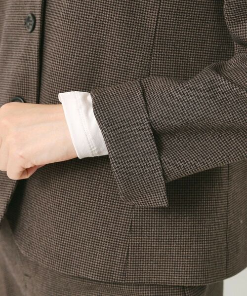 CORDIER / コルディア テーラードジャケット | 【セットアップ／ストレッチ】ツイード調テーラードジャケット | 詳細6