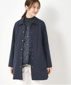 CORDIER / コルディア ステンカラーコート | 3シーズン着られるブライトアウター／取り外し可能ライナー付