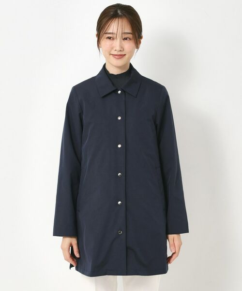 CORDIER / コルディア ステンカラーコート | 3シーズン着られるブライトアウター/取り外し可能ライナー付 | 詳細1