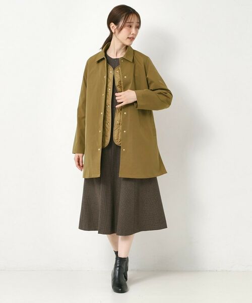 CORDIER / コルディア ステンカラーコート | 3シーズン着られるブライトアウター/取り外し可能ライナー付 | 詳細19