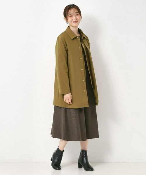 CORDIER / コルディア ステンカラーコート | 3シーズン着られるブライトアウター/取り外し可能ライナー付 | 詳細20