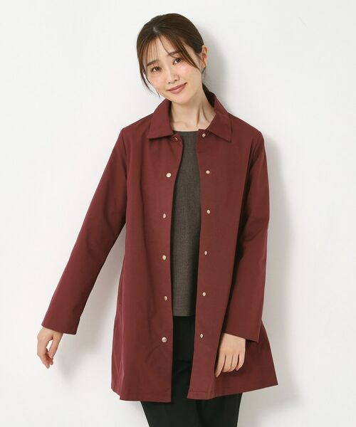 CORDIER / コルディア ステンカラーコート | 3シーズン着られるブライトアウター/取り外し可能ライナー付 | 詳細25