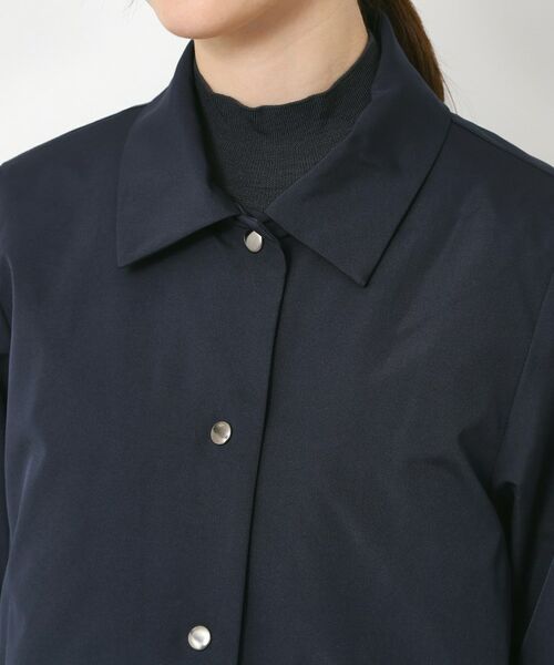 CORDIER / コルディア ステンカラーコート | 3シーズン着られるブライトアウター/取り外し可能ライナー付 | 詳細4