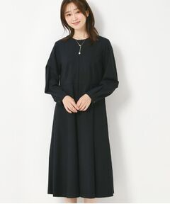 CORDIER / コルディア ミニ丈・ひざ丈ワンピース | 【M～3Lサイズ／セットアップ可／ストレッチ】ツイード調ワンピース