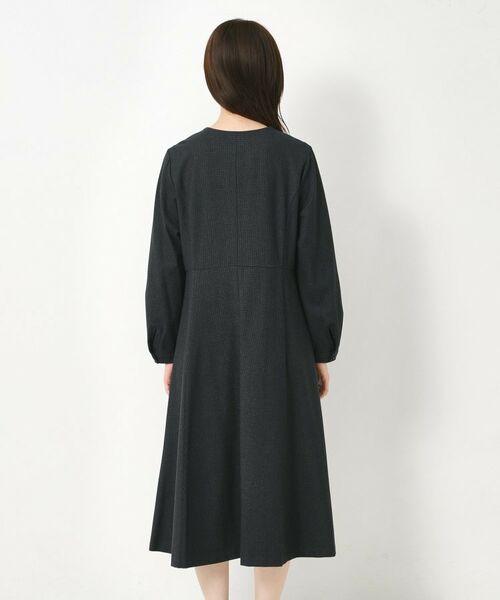 CORDIER / コルディア ミニ丈・ひざ丈ワンピース | 【M～3Lサイズ／セットアップ可／ストレッチ】ツイード調ワンピース | 詳細3