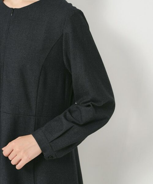 CORDIER / コルディア ミニ丈・ひざ丈ワンピース | 【M～3Lサイズ／セットアップ可／ストレッチ】ツイード調ワンピース | 詳細5
