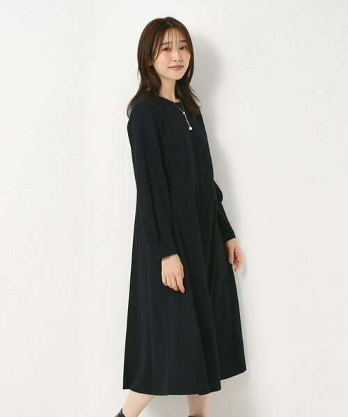 CORDIER / コルディア ミニ丈・ひざ丈ワンピース | 【M～3Lサイズ／セットアップ可／ストレッチ】ツイード調ワンピース | 詳細8