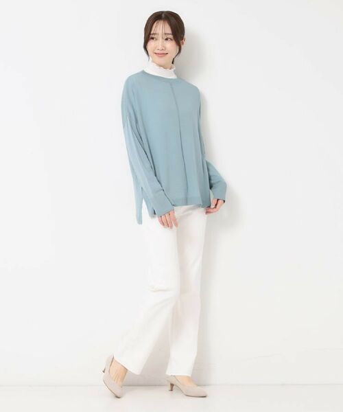 CORDIER / コルディア デニムパンツ | 【S～2Lサイズ】ハイパワーストレッチ ストレートデニム | 詳細13