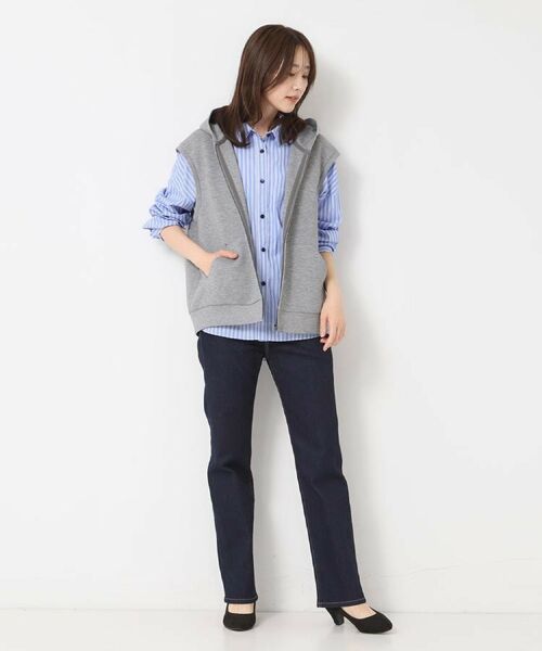 CORDIER / コルディア デニムパンツ | 【S～2Lサイズ】ハイパワーストレッチ ストレートデニム | 詳細19