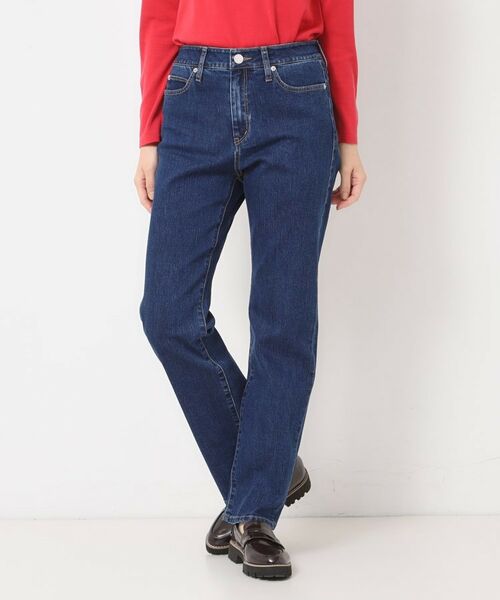 CORDIER / コルディア デニムパンツ | 【S～2Lサイズ】ハイパワーストレッチ ストレートデニム | 詳細23