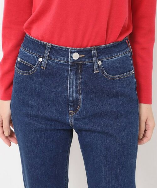 CORDIER / コルディア デニムパンツ | 【S～2Lサイズ】ハイパワーストレッチ ストレートデニム | 詳細4