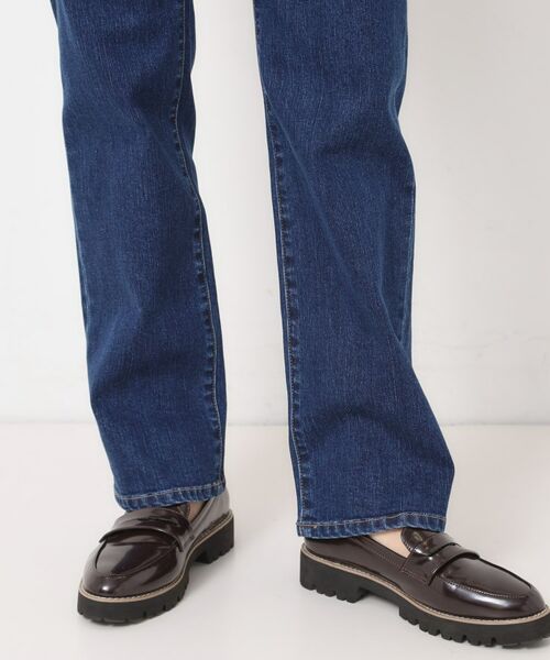 CORDIER / コルディア デニムパンツ | 【S～2Lサイズ】ハイパワーストレッチ ストレートデニム | 詳細8