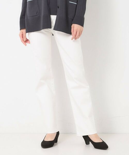 CORDIER / コルディア デニムパンツ | 【S～2Lサイズ】ハイパワーストレッチ ストレートデニム | 詳細9