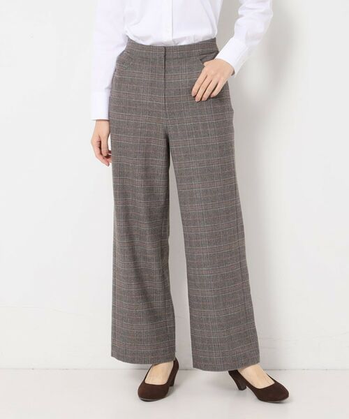 CORDIER / コルディア パンツ | 【S～4Lサイズ／ストレッチ】リッチスマートTR ワイドシルエットパンツ | 詳細21