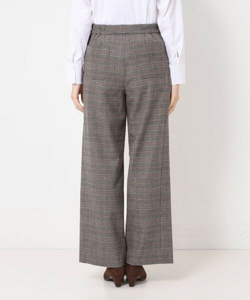 CORDIER / コルディア パンツ | 【S～4Lサイズ／ストレッチ】リッチスマートTR ワイドシルエットパンツ | 詳細3