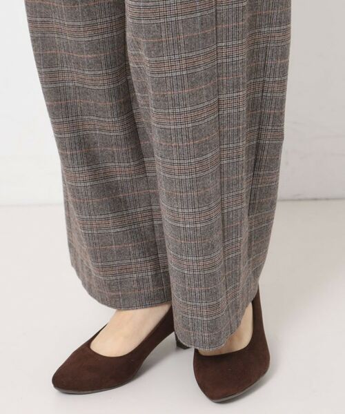 CORDIER / コルディア パンツ | 【S～4Lサイズ／ストレッチ】リッチスマートTR ワイドシルエットパンツ | 詳細8