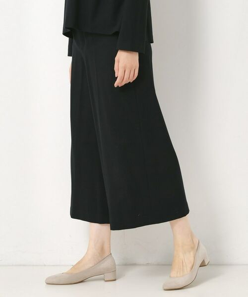 CORDIER / コルディア ショート・ハーフ・半端丈パンツ | 【M～4Lサイズ／セットアップ可／ストレッチ】ツイード調ガウチョパンツ | 詳細7