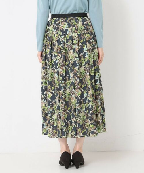 CORDIER / コルディア ロング・マキシ丈スカート | 【S～3Lサイズ／セットアップ】レーヌプリントスカート | 詳細3