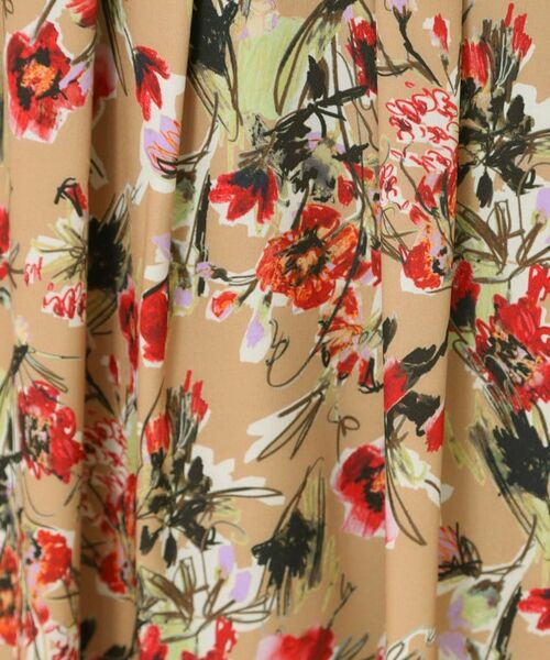 CORDIER / コルディア ロング・マキシ丈スカート | 【S～3Lサイズ／セットアップ】レーヌプリントスカート | 詳細9