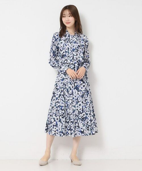 CORDIER / コルディア スカート | 【S~3Lサイズ/セットアップ】ソニアフラワープリント セミフレアスカート | 詳細18