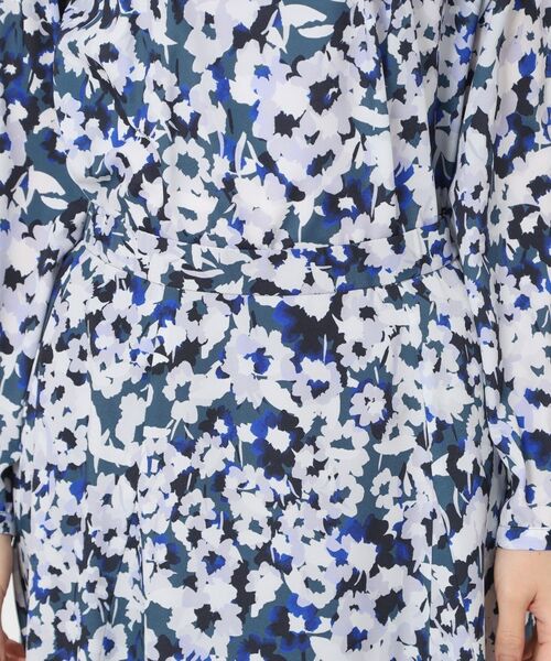 CORDIER / コルディア スカート | 【S~3Lサイズ/セットアップ】ソニアフラワープリント セミフレアスカート | 詳細4