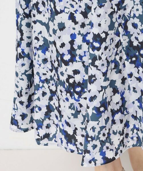 CORDIER / コルディア スカート | 【S~3Lサイズ/セットアップ】ソニアフラワープリント セミフレアスカート | 詳細7