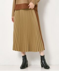 CORDIER / コルディア スカート | 【セットアップ可】アムール配色プリーツスカート