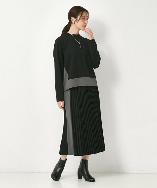 CORDIER / コルディア スカート | 【セットアップ可】アムール配色プリーツスカート | 詳細17