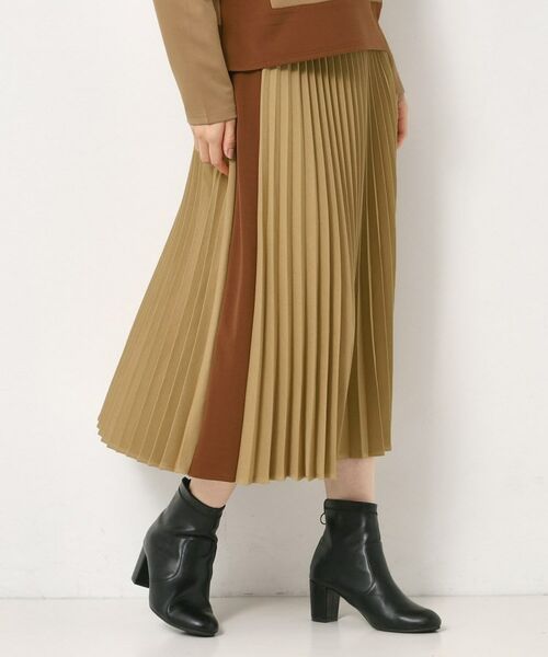 CORDIER / コルディア スカート | 【セットアップ可】アムール配色プリーツスカート | 詳細7
