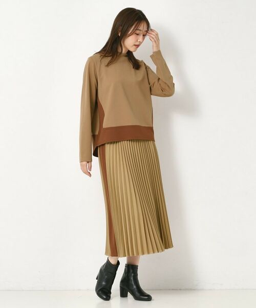 CORDIER / コルディア スカート | 【セットアップ可】アムール配色プリーツスカート | 詳細8