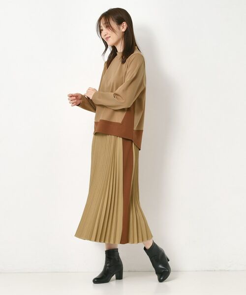 CORDIER / コルディア スカート | 【セットアップ可】アムール配色プリーツスカート | 詳細9