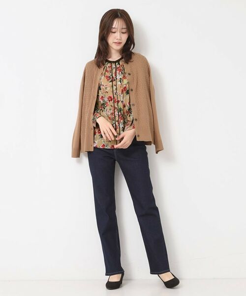 CORDIER / コルディア シャツ・ブラウス | 【M～3Lサイズ／セットアップ】レーヌプリントブラウス | 詳細13