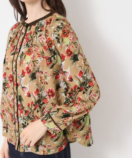 CORDIER / コルディア シャツ・ブラウス | 【M～3Lサイズ／セットアップ】レーヌプリントブラウス | 詳細5