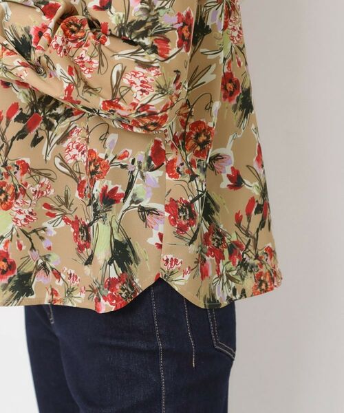 CORDIER / コルディア シャツ・ブラウス | 【M～3Lサイズ／セットアップ】レーヌプリントブラウス | 詳細6