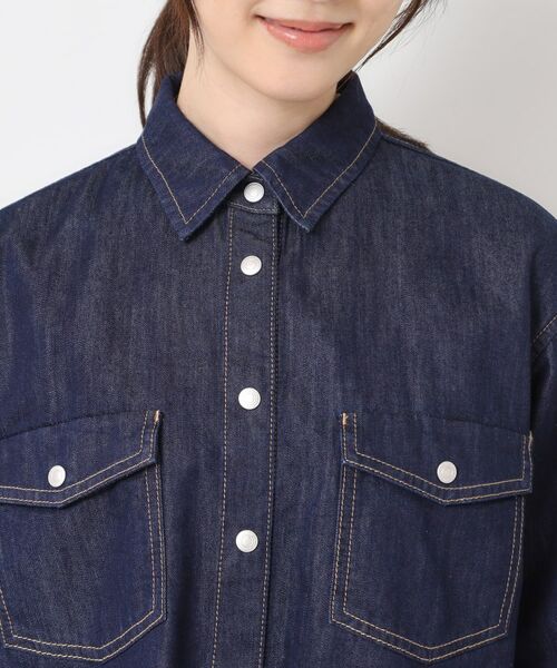 CORDIER / コルディア シャツ・ブラウス | 大人のカジュアルを格上げ ライトデニムシャツ | 詳細4