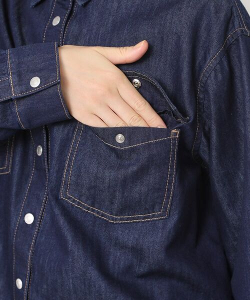 CORDIER / コルディア シャツ・ブラウス | 大人のカジュアルを格上げ ライトデニムシャツ | 詳細5