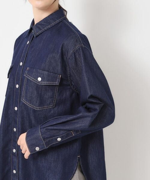 CORDIER / コルディア シャツ・ブラウス | 大人のカジュアルを格上げ ライトデニムシャツ | 詳細6