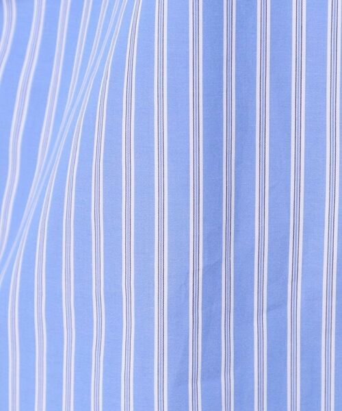 CORDIER / コルディア シャツ・ブラウス | 【M～3Lサイズ】ブレンドストライプ オーバーシャツ | 詳細16
